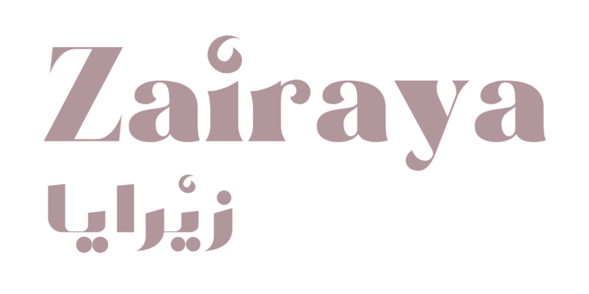 Zairaya client logo - branding project by MAZ marketing agency in Dubai
