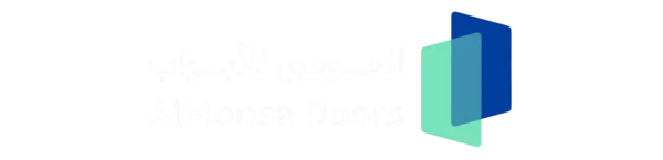 AlMoosa Doors logo - B2B digital marketing support by MAZ agency in Dubai
